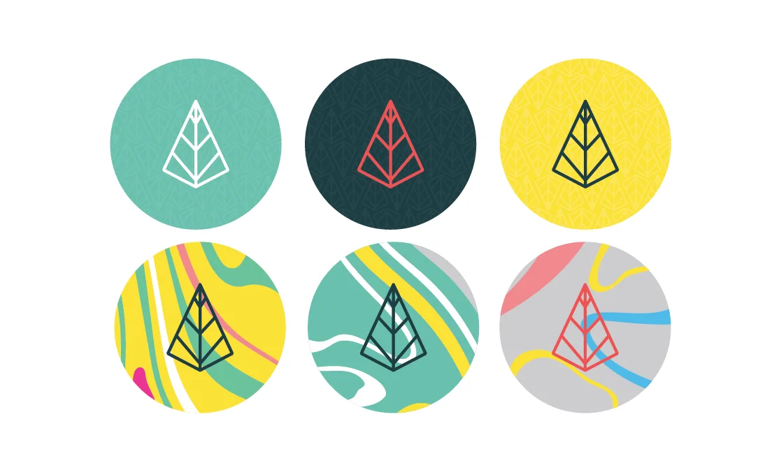 GoodVibes Crystal Moods: brand identity by CropWave Creatives, image 3