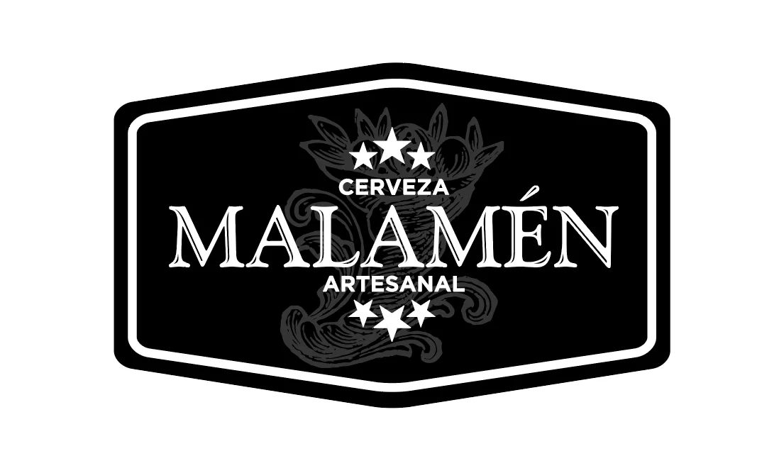 Malamén Beer: brand identity, label design by CropWave Creatives, image 1