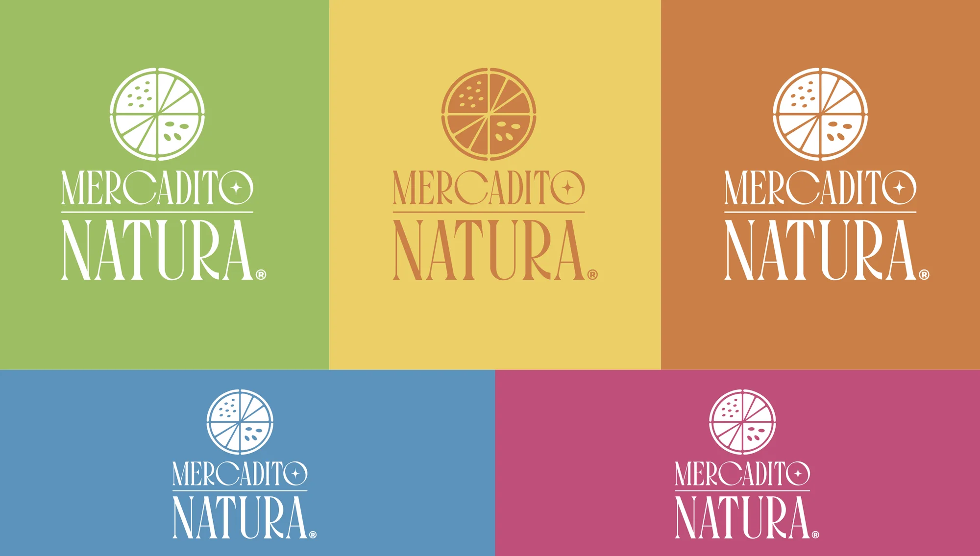 Mercadito Natura: brand creation, brand identity system, logo design, pattern by CropWave Creatives, image 3