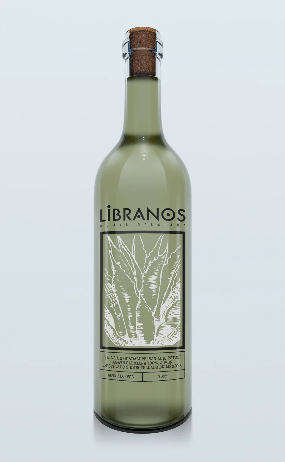 Mezcal Líbranos: brand identity, product design by CropWave Creatives, image 3