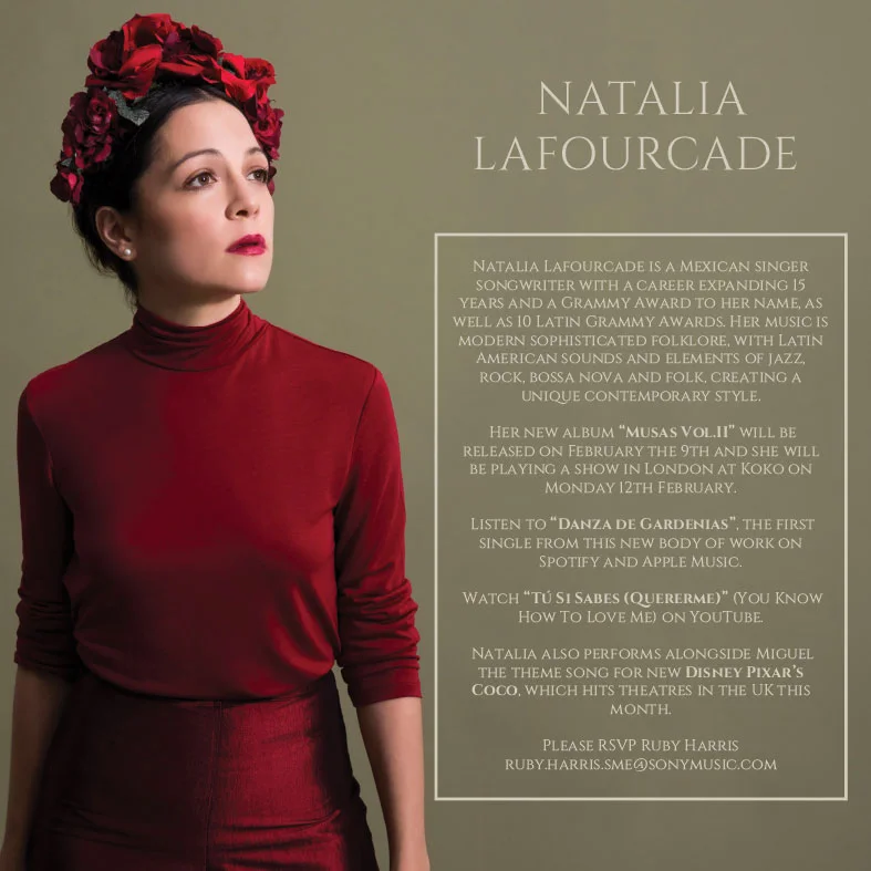 Natalia Lafourcade: advertising by CropWave Creatives, image 2