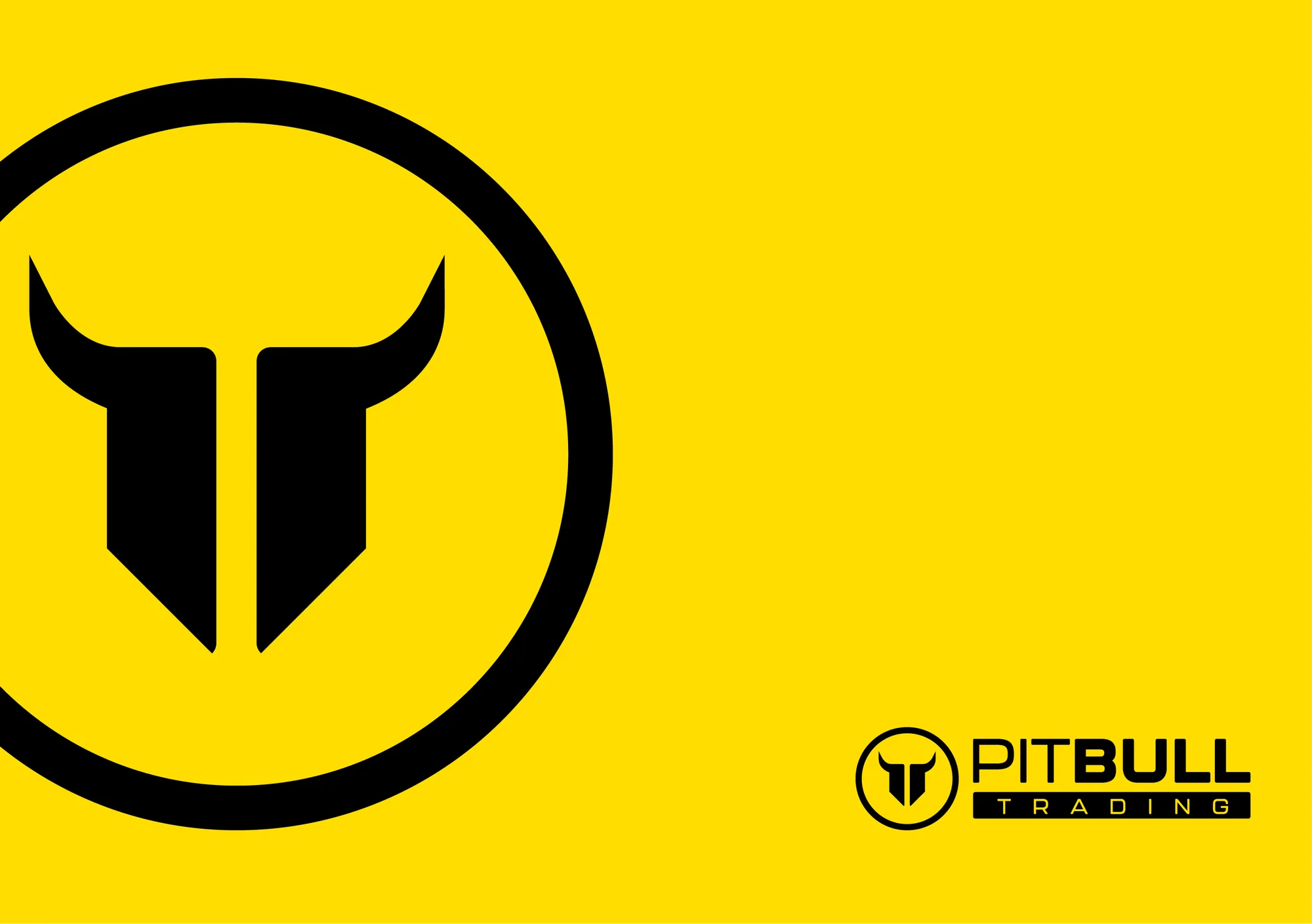 Pitbull Trading: brand identity, logo design, social media, website by CropWave Creatives, image 1