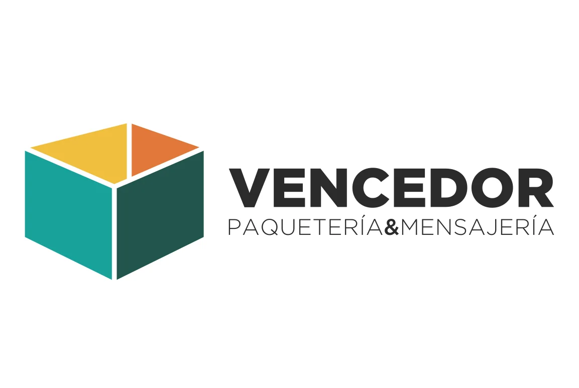 Vencedor Paquetería: brand identity by CropWave Creatives, image 1