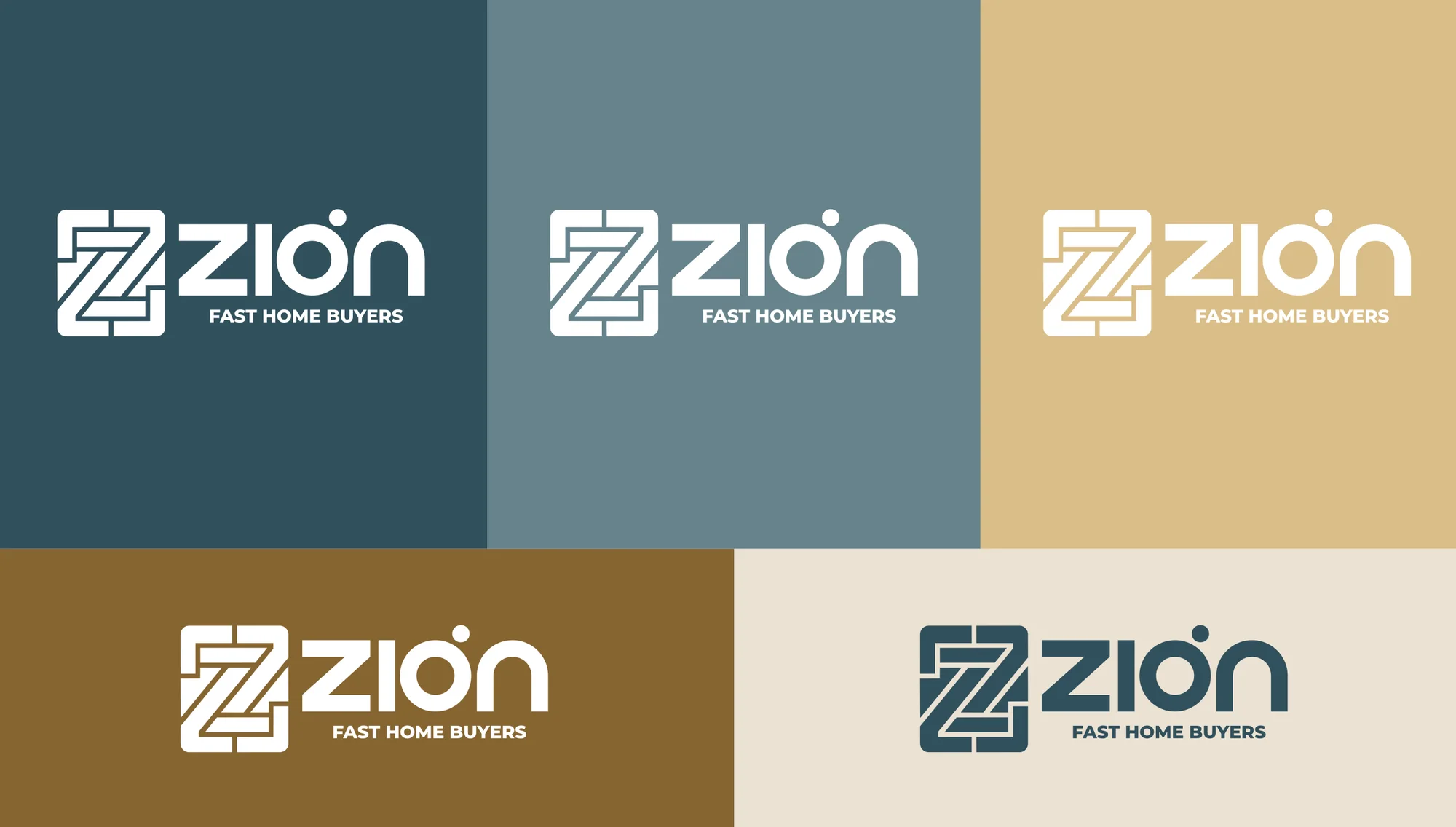 Zion: brand identity, logo design, pattern, signage by CropWave Creatives, image 3
